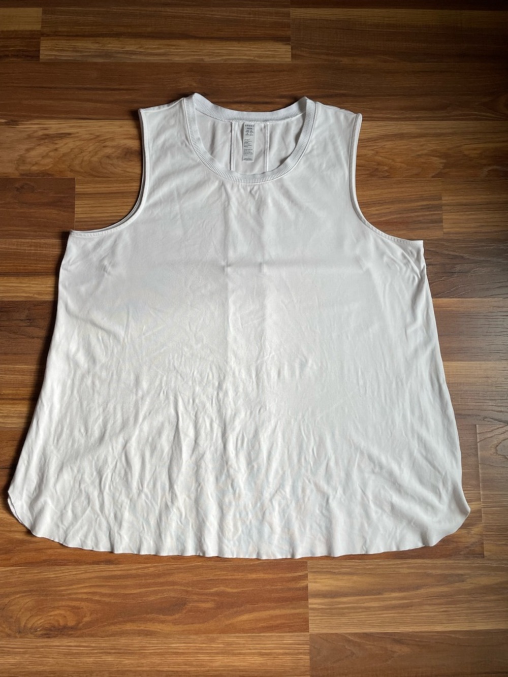 SPANX White Muscle Tank Top – Size 1X – Flowy, Lightweight